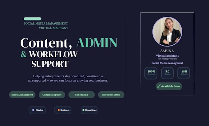 do social media and operations virtual assistance