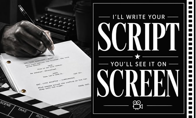 do script writing, screenplay writing, movie script writing, screenwriting
