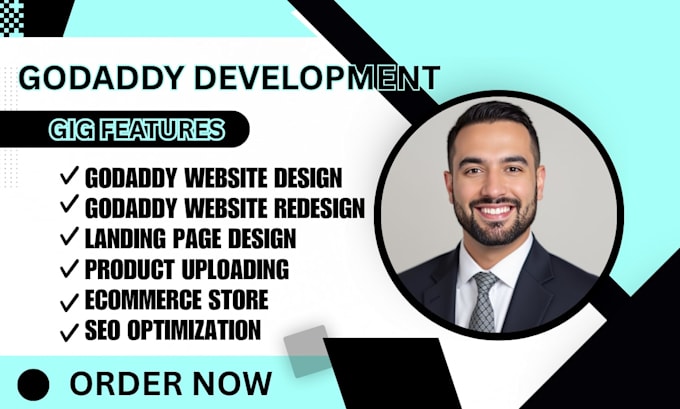 develop godaddy website godaddy website design and godaddy website redesign seo