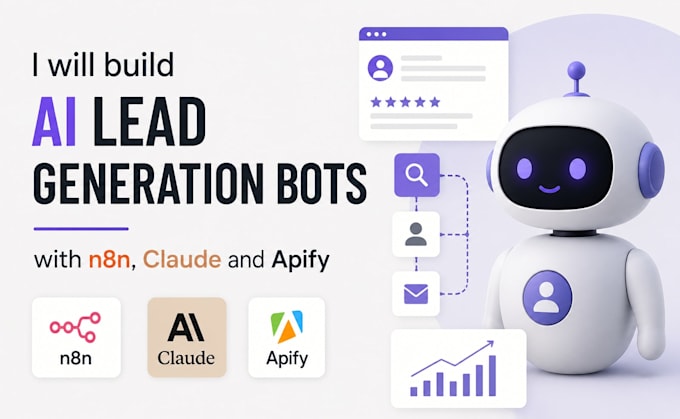 build ai lead generation bots with n8n, claude and apify