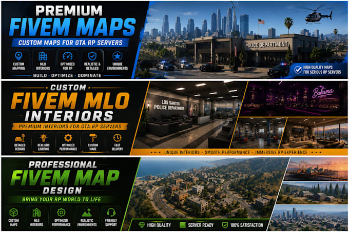 create custom fivem mlo interiors for gta rp servers