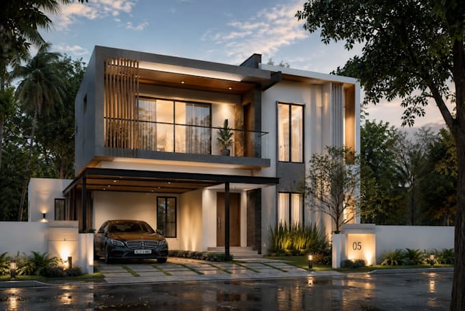 create sketchup and lumion architectural renders