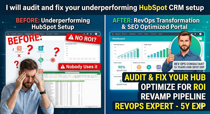 audit and fix your underperforming hubspot CRM setup