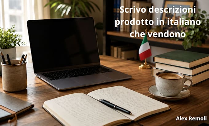 scrivo descrizioni prodotto in italiano persuasive e ottimizzate