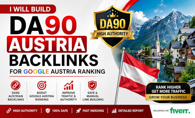 build da90 austria SEO backlinks for google austria ranking