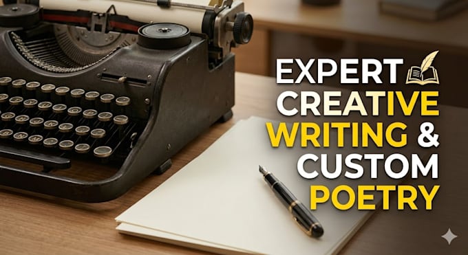 your expert creative writer for custom stories and poetry