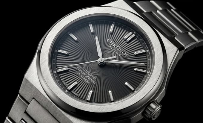 make realistic custom watch and luxury dial design