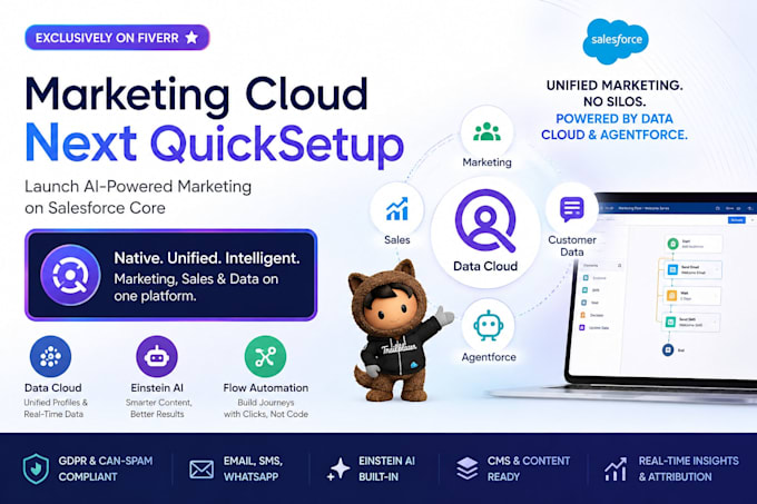 marketing cloud growth quicksetup