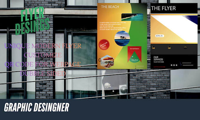 professional canva and adobe editable flyers