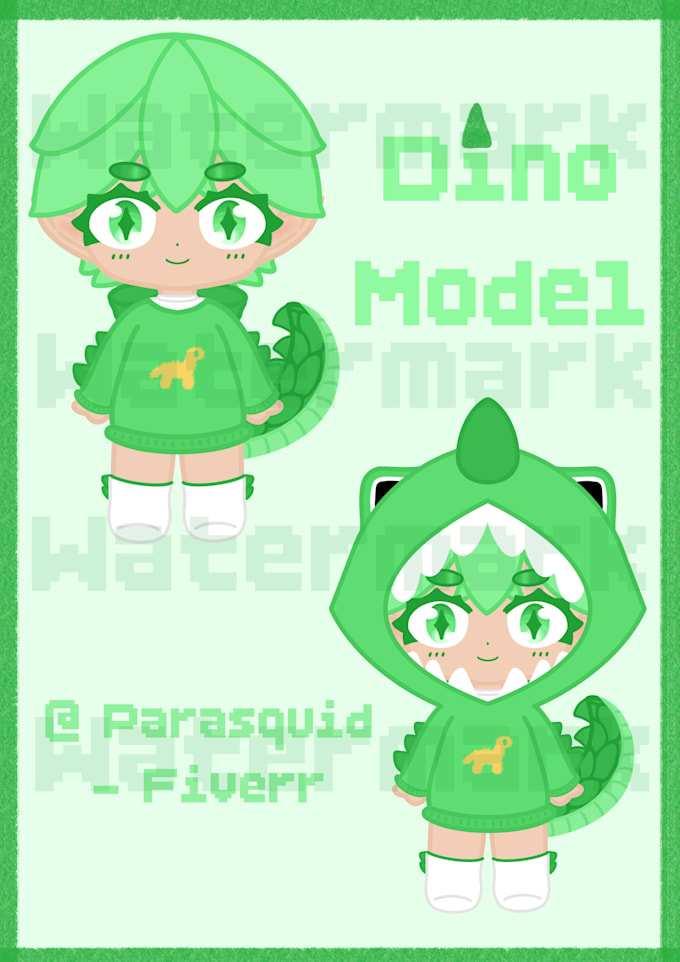 draw and rig a chibi vtuber model