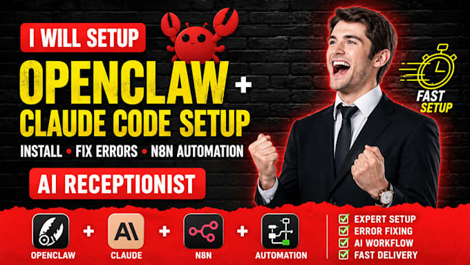 setup genspark claw openclaw claude and n8n automation
