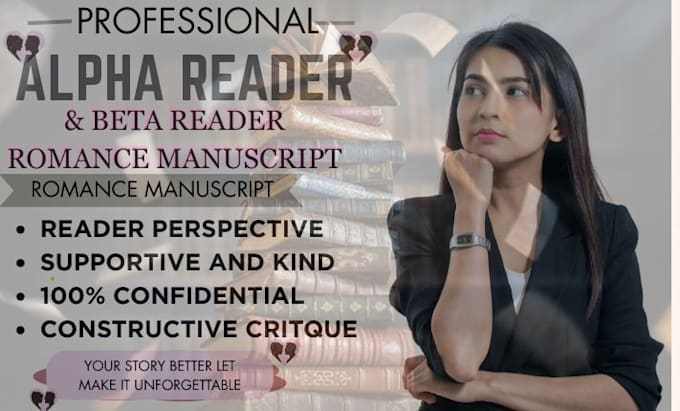 alpha read and be your beta reader romance manuscript