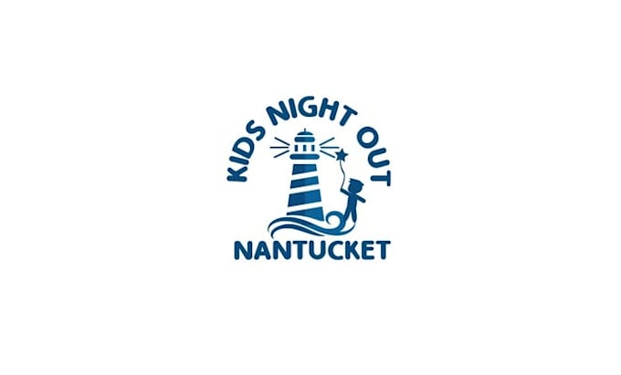 design kids night out nantucket logo