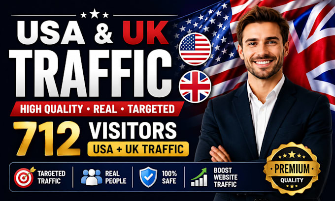 manage website traffic to increase sales UK,USA