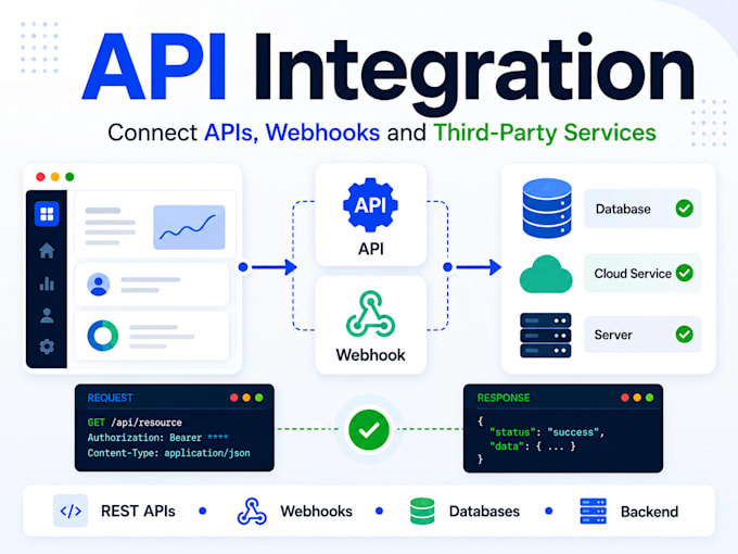 fix or build API integrations for your web app