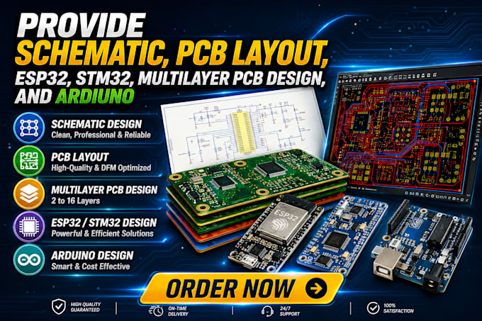 esp32, iot, arduino programming embedded system, raspberry pl, pcb design, mqtt