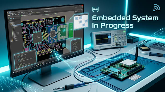 design uhf rfid reader pcb and embedded tracking system