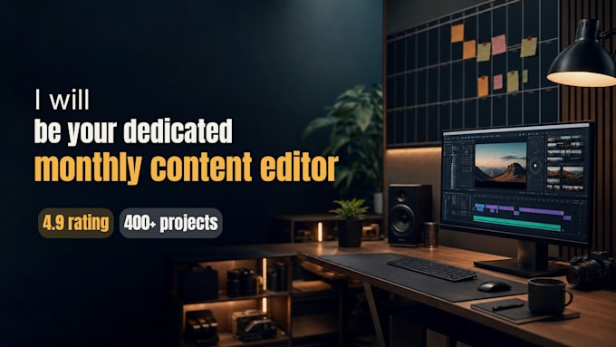 be your dedicated monthly content editor