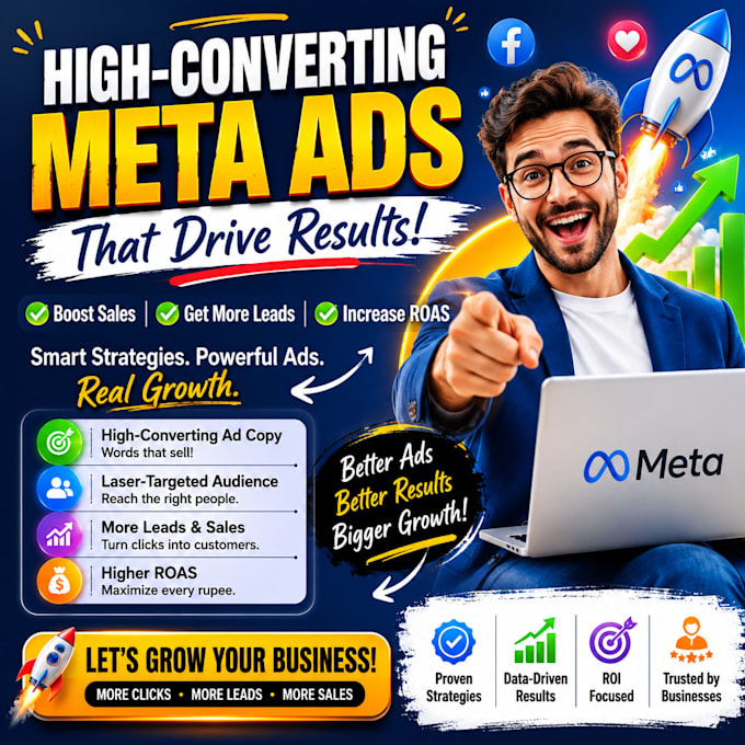 write high converting meta ad copy and campaign strategy