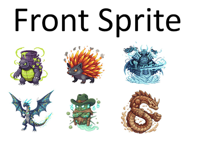 create fakemon illustrations or sprites