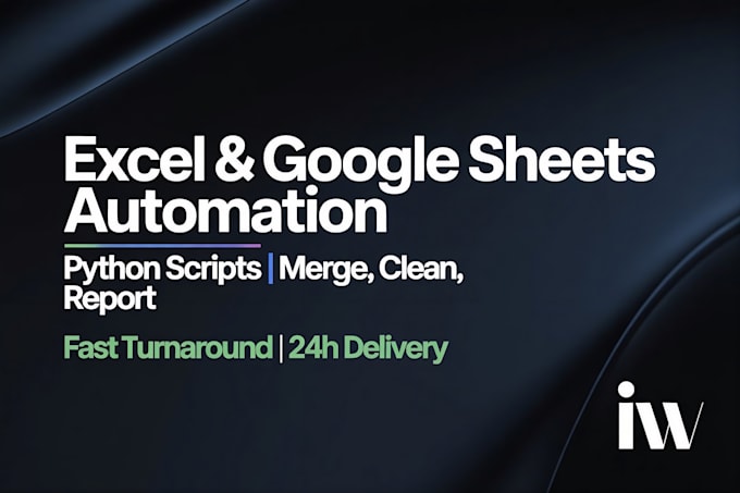 Automate your excel and google sheets tasks with python by Inwhittte ...