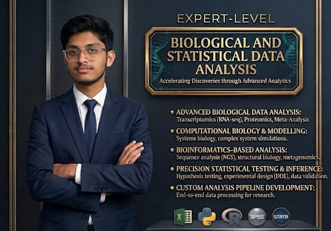 do biological and statistical data analysis
