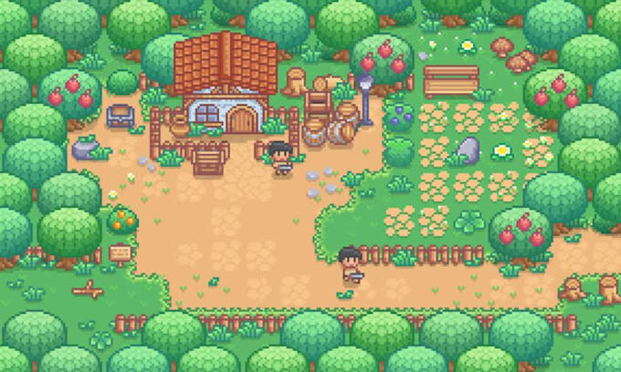 create pixel art tileset pixel character animation sprite sheet rpg game assets