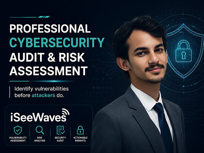perform a professional cybersecurity audit and risk assessment report