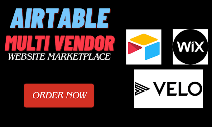 build airtable multi vendor marketplace website