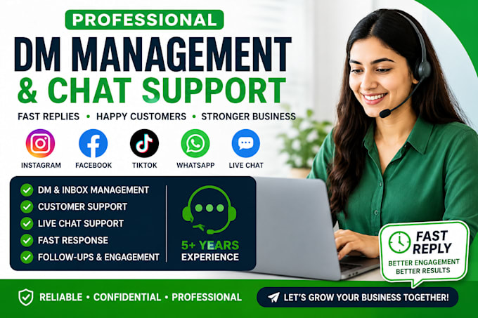 provide professional live chat customer support