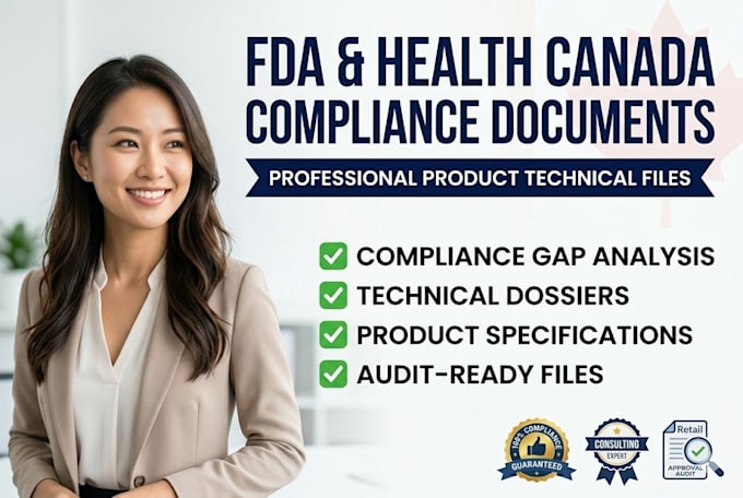 create professional product compliance documentation for retail approval