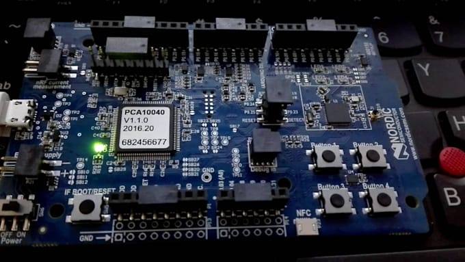 do firmware programming and iot pcb system, fpga, nrf52, stm32 sensor integratio
