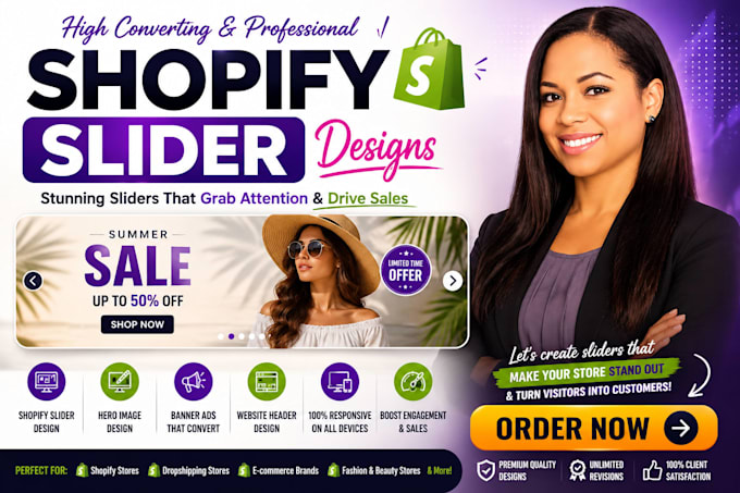 design shopify banner, website banner, website slider, web slider