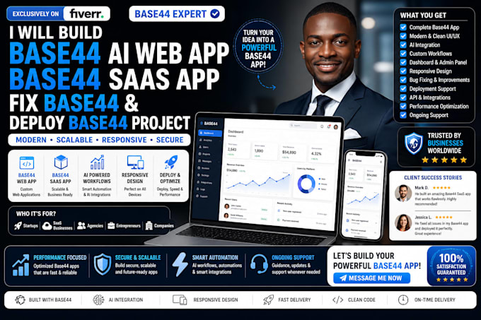 build base44 ai web app base44 saas app fix base44 and deploy base44 project
