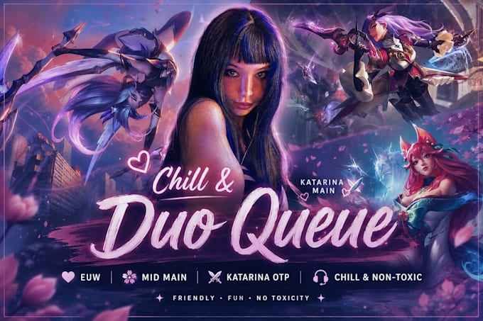 be your chill league of legends duo partner