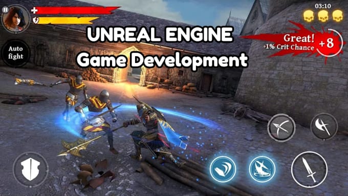 develop unreal engine game, ue5 multiplayer game, blueprint system