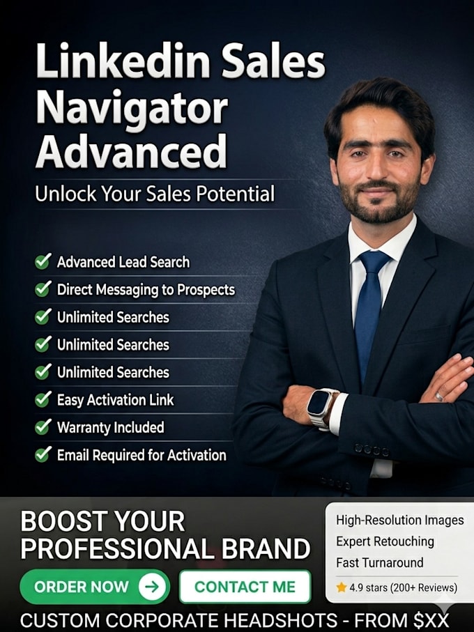 provide linkedin sales navigater services