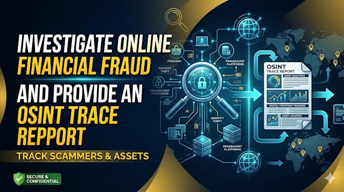 investigate online scams and help trace fraud activities