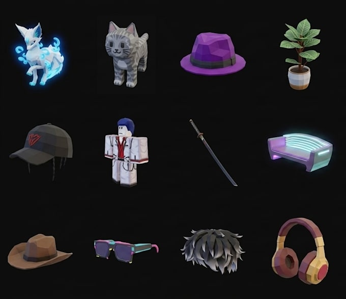 create any custom roblox ugc accessories and items