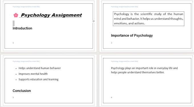 type notes, assignments, PDF to word and format documents