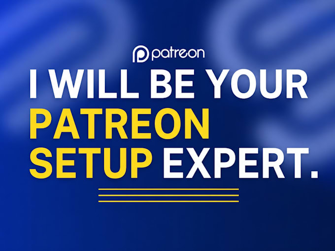 create and optimize your patreon page
