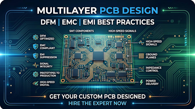 design multilayer pcb with dfm emc and emi best practices