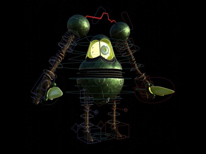 create a game ready 3d character rig for blender and unity