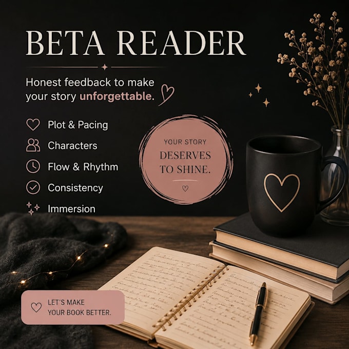 provide detailed beta reader feedback for your novel