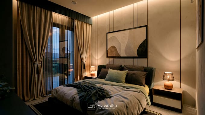 design modern aesthetic interiors with 3d