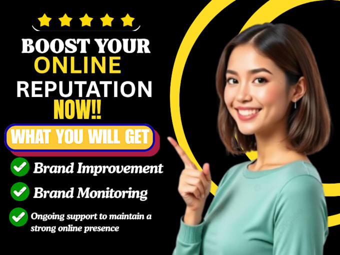 do ORM, online reputation management and optimize your brand reputation