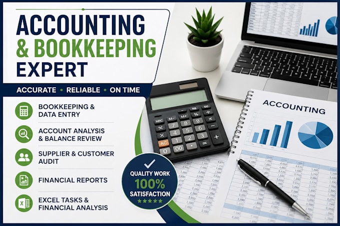 professional accounting, bookkeeping and excel services