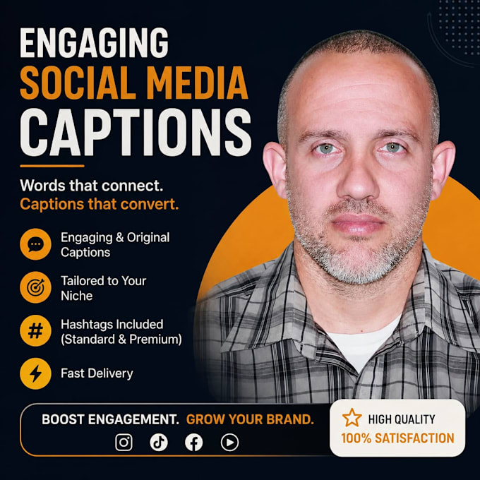 write engaging social media captions