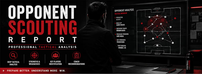 create a football opponent scouting report