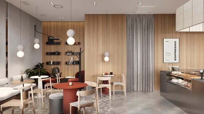 redesign 3d restaurant interior rendering,cafe,bar,coffee shop,lounge cgi design